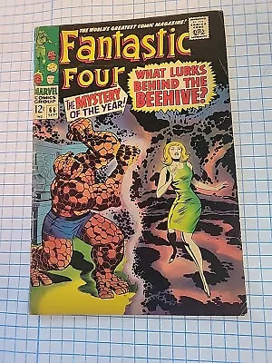 Buy Fantastic Four #66 (Marvel Comics, 1967) Origin Of HIM Damage • 22.93£