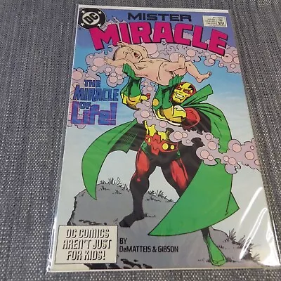 Buy Dc Mister Miracle  # 5 The Miracle Of Life Comic Book 1989 • 3.50£