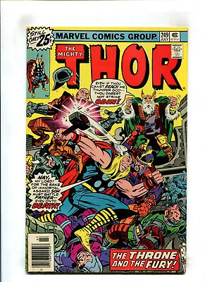 Buy Thor #249 (6.0) The Throne And The Fury!! 1976 • 3.99£