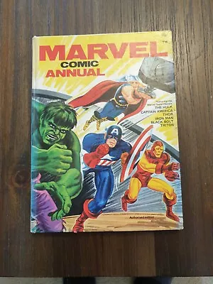Buy Marvel Comic Annual 1971 Hardback World Distributors 072350072X Used • 100£