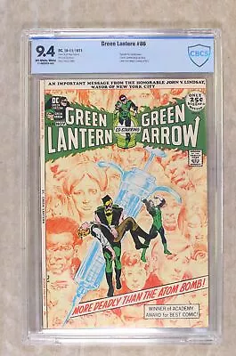Buy Green Lantern #86 CBCS 9.4 1971 17-0EEEFCC-002 • 284.62£