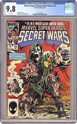 Buy Marvel Super Heroes Secret Wars #10D Direct Variant CGC 9.8 1985 4218791021 • 215.19£