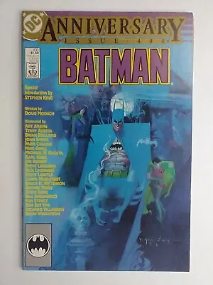 Buy DC Comics Batman #400 Bill Sienkiewicz Cover, Stephen King Introduction VF+ • 20.03£