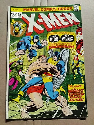 Buy Uncanny X-Men 86 Marvel 1974 FN 38 Vanisher Blob Nice Midgrade • 14.98£