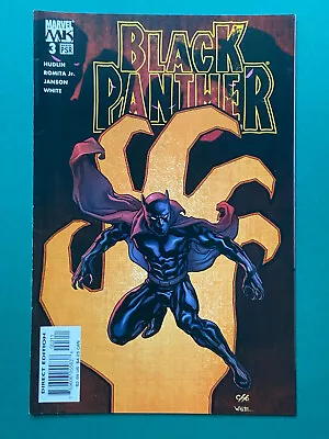 Buy Black Panther #3 VF/NM (Marvel 2005) Origin Of Klaw, Death Of T'Chaka • 9.99£