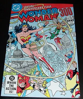 Buy DC ANNIVERSARY ISSUE: Wonder Woman # 300, VFNM 9.0  Bag & Board • 9.46£