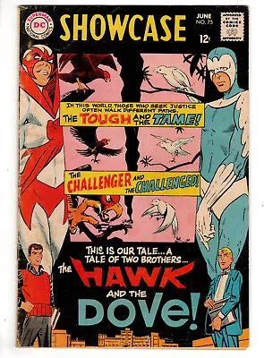 Buy Showcase #75 (1968) - Grade 4.5 - 1st Appearance Of Hawk And The Dove! • 48.21£