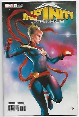 Buy Infinity Countdown #1 Granov Captain Marvel Variant Cover NM (2018) Marvel • 10£
