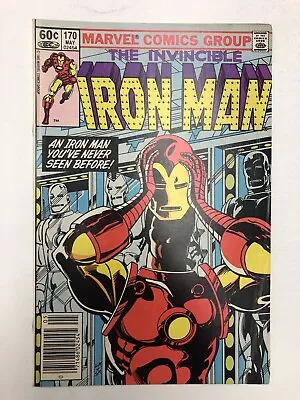 Buy Invincible Iron Man #170 VF+ 1st App James Rhodes As Iron Man Key 1983 Marvel • 23.95£