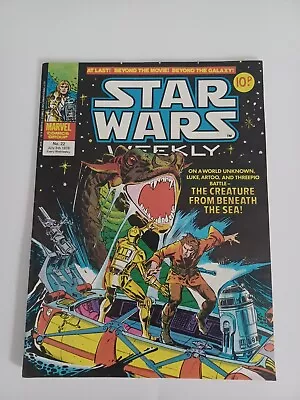 Buy MARVEL Star Wars Weekly Issue #22   UK - May 1978 - Bronze Age Comic - Rare • 14.99£