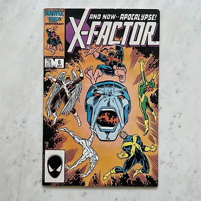 Buy X-factor #6 1986 1st Appearance Apocalypse Vf Louise Simonson Marvel Comics Xmen • 23.98£