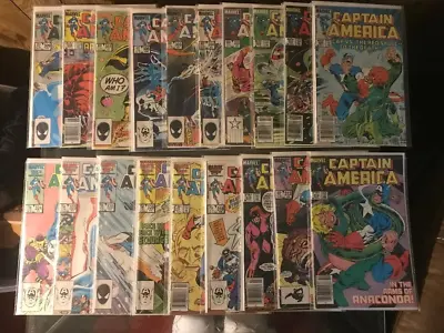 Buy Marvel Comics Captain America #300-310,313,315,318,320,322-324  (High Grade) • 47.58£