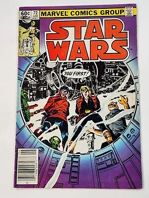 Buy Star Wars 72 NEWSSTAND Marvel Comics Bronze Age 1983 • 11.87£