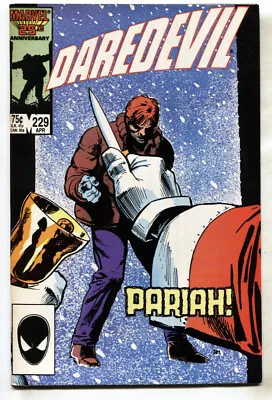 Buy DAREDEVIL #229 1986-Born Again Story Line-Marvel-comic Book • 27.66£