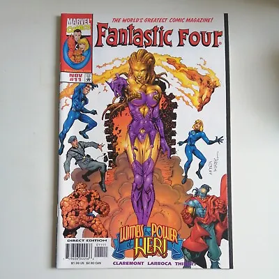 Buy Fantastic Four Vol 3 Issues #11 Marvel Comics 1998 MCU Claremont 1st App. Ayesha • 12£