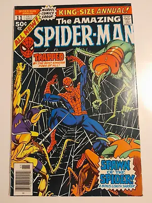 Buy Amazing Spider-Man Annual #11 Jan 1977 VFINE 8.0 Spider-Squad • 9.99£