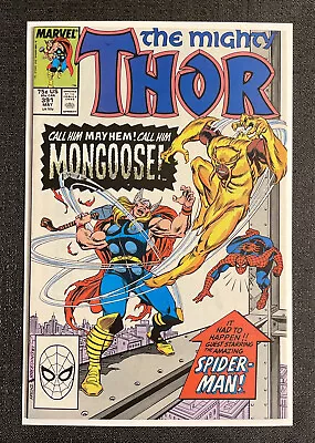 Buy The Mighty Thor 391, Marvel Comics, 1st Appearance Eric Masterson-Thunderstrike! • 13.85£