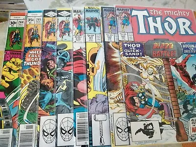 Buy Marvel Comics The Mighty Thor 32 Issue Lot Very Good Condition 264,265,320,323, • 80£