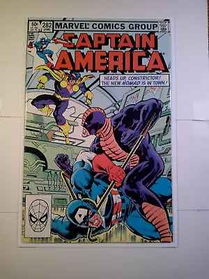 Buy Captain America #282, Jack Monroe Becomes Nomad, VF • 9.59£