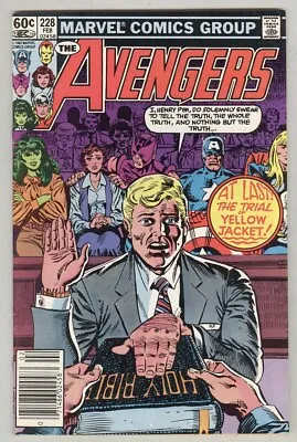 Buy Avengers #228 February 1983 VF Trial Of Yellowjacket • 2.36£