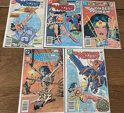 Buy Wonder Woman 295 296 297 298 299 Issues Lot Of 5  Bagged & Boarded • 16.06£
