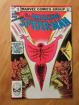 Buy AMAZING SPIDER-MAN ANNUAL #16 (1982) *Key!* (NM/NM- Gem!) **Bright & Glossy!** • 43.92£