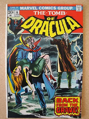 Buy THE TOMB OF DRACULA  No. 16  Jan 1974 HIGH GRADE COPY NM Bagged And Boarded • 48£