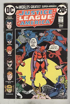 Buy Justice League Of America #106 August 1973 VG- • 4.01£