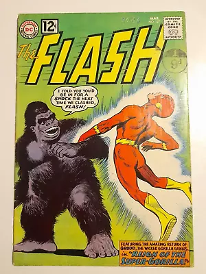Buy The Flash #127 Mar 1962 VGC- 3.5 1st Cover Appearance Of Gorilla Grodd • 49.99£