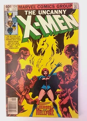 Buy Marvel Comics Uncanny X-Men 134 Bronze Age .40 Cent June 1980 1st Dark Phoenix • 71.49£