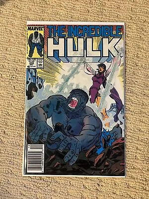Buy Marvel The Incredible Hulk #338 1st APPEARANCE MERCY In HIGH GRADE NEWSSTAND🔥🔥 • 5.52£