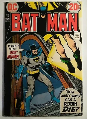 Buy Batman #246 1972 VF How Many Times Can A Robin Die? DC Comics J&M Tarantula • 47.97£