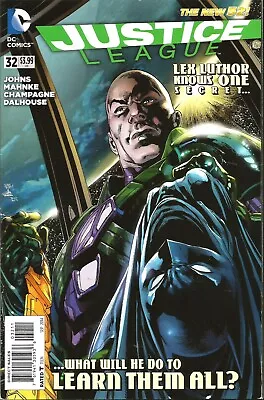 Buy DC Comics The New 52! : Justice League 'Lex Luthor Knows One Secret' #32..Sep 14 • 3.19£