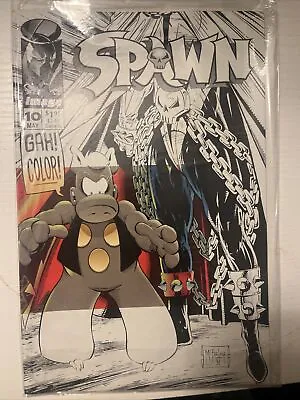 Buy SPAWN Issue 10. By TODD McFARLANE. 1st Print, IMAGE 1993 CEREBUS, DAVE SIM • 4£