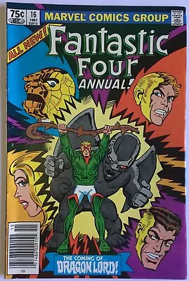 Buy Fantastic Four Annual #16 (1981, Marvel) • 10.27£
