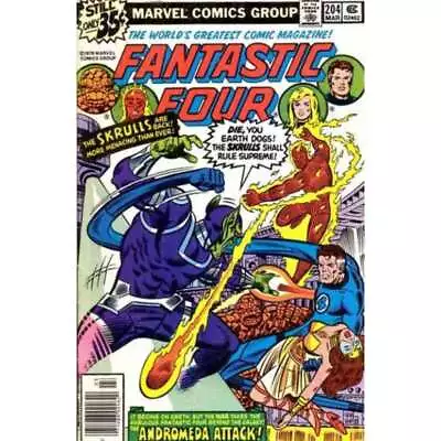 Buy Fantastic Four (1961 Series) #204 In VF Minus Condition. Marvel Comics [k  • 16.66£