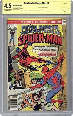 Buy Spectacular Spider-Man Peter Parker #1 CBCS 4.5 SS Conway/Buscema 1976 • 159.33£