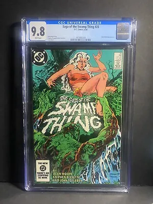 Buy Saga Of Swamp Thing #25 1984 CGC 9.8 1st Appearance Of John Constantine White Pg • 430.19£