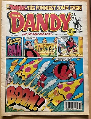 Buy  The Dandy Comic Magazine April 11th 1998 #2942 | Desperate Dan | Korky The Cat • 2.44£