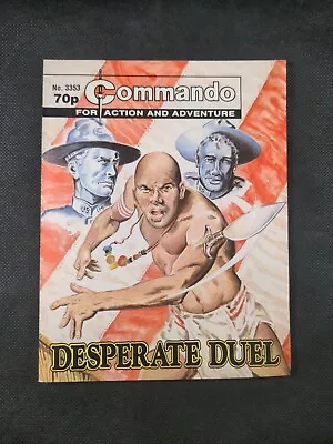 Buy Commando Comic Issue Number 3353 Desperate Duel • 4.45£
