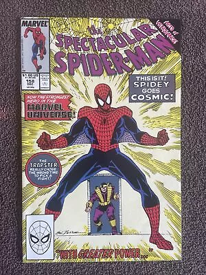Buy The Spectacular SPIDER-MAN #158 (Marvel, 1989) Cosmic Spidey ~ Acts Of Vengeance • 7.87£