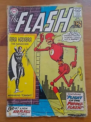 Buy The Flash #133 Dec 1962 Good- 1.8 2nd Appearance And First Cover Of Abra Kadabra • 14.99£
