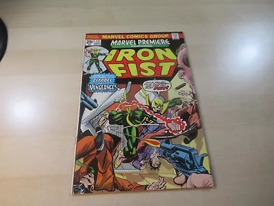 Buy Marvel Premiere #17 Higher Grade 3rd Iron Fist 1st Appearance Triple-iron • 27.80£