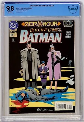 Buy Detective Comics #678 DC 1994 CBCS 9.8 Batman Bruce Wayne's Parents Never Died • 135£