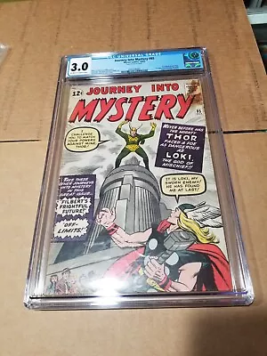 Buy Journey Into Mystery #85 Comic Book 1st Appearance Loki & Odin 3rd Thor CGC 3.0  • 1,487.92£