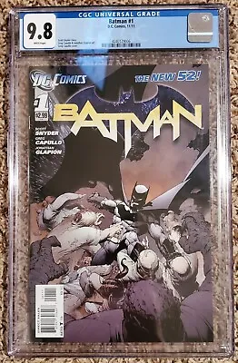 Buy Batman #1 (DC Comics, May 2013) CGC 9.8 WP!  • 158.06£