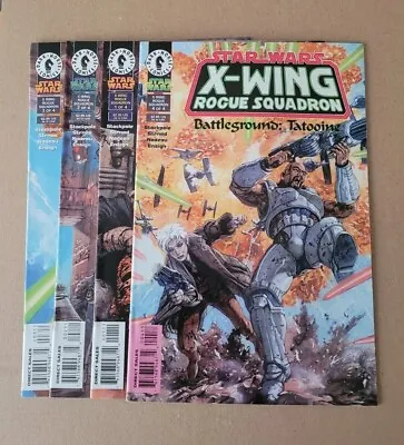 Buy Star Wars X-wing Rogue Squadron Battleground :  Tatooine #1 2 3 & 4 Dh 1996  • 10£