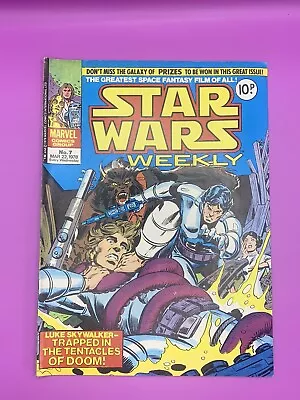 Buy MARVEL  Star Wars Weekly Issue 7 - 1978 - Bronze Age Comic - Rare • 19£