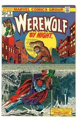 Buy Werewolf By Night #9 6.5 // 1st Appearance Of Tatterdemalion Marvel Comics 1973 • 33.75£