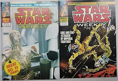 Buy Star Wars Weekly #51 #53 UK 1979 Comic Magazines • 31.97£